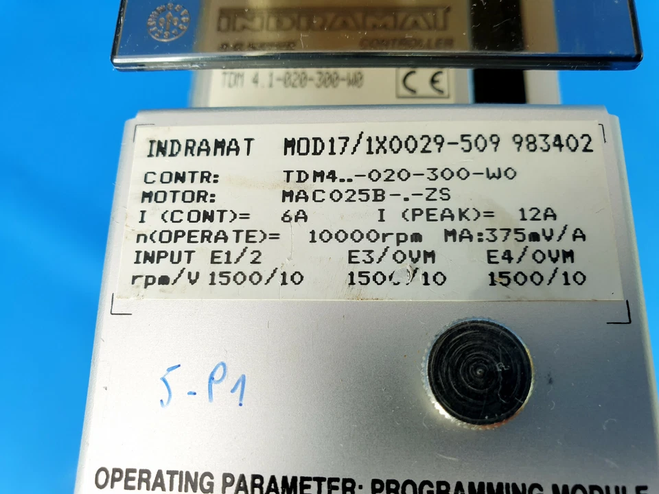 Indramat TDM 4.1-020-300-W0 Servo Controller inkl. MOD17/1X0029-509 für MAC025B - Bild 4 von 4