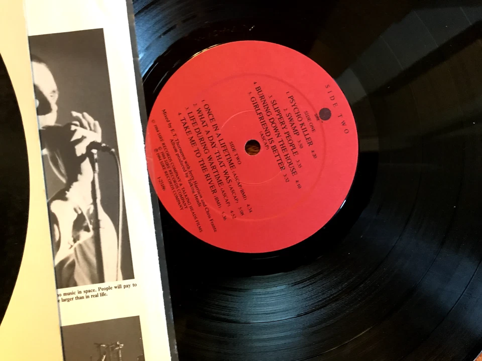 Talking Heads Stop Making Sense 1984 LP Винил СТЕРЛИНГ SP саундтрек оригинал! - Изображение 2 из 3