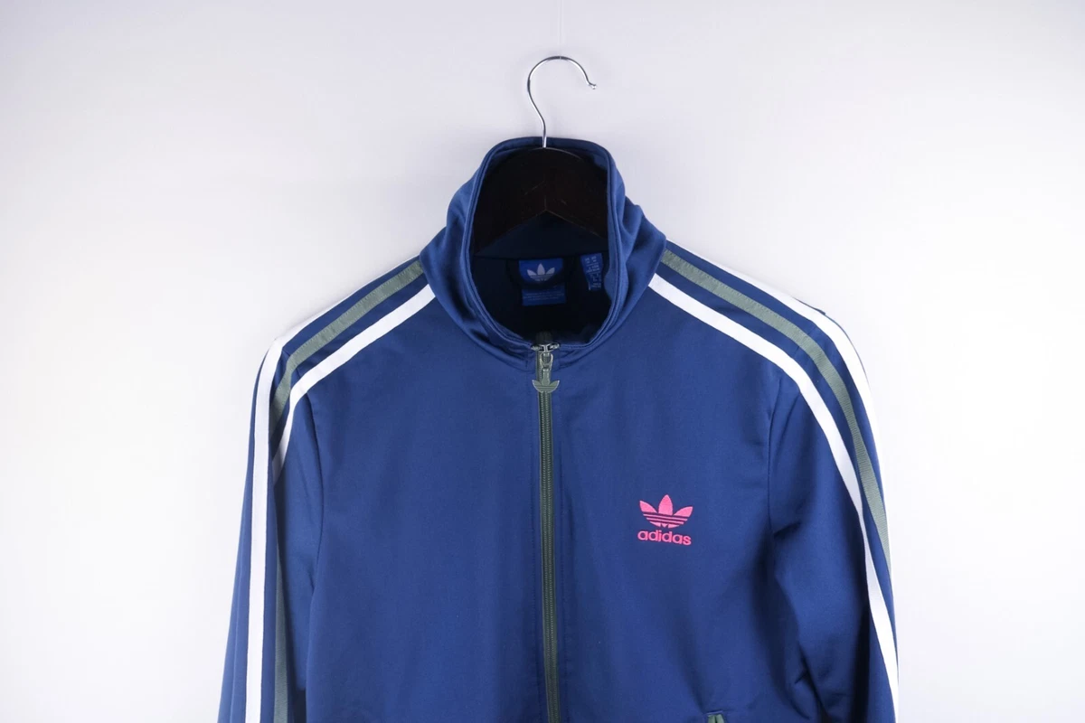 Adidas Originals Women Track Jacket Activewear Leisure Full Zip