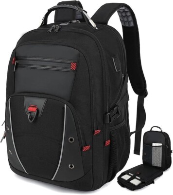 17 inch laptop backpack ebay PS Le Periple 17 inch Laptop Backpack,Laptop Backpack For Men,45L  Water-Repellen