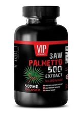 Prostate support american - SAW PALMETTO 500MG - saw palmetto capsules 1 Bottle