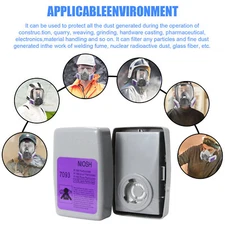 Pair 3M 7093 Replacement P100 Respirator Protection Particulate Filter Cartridge