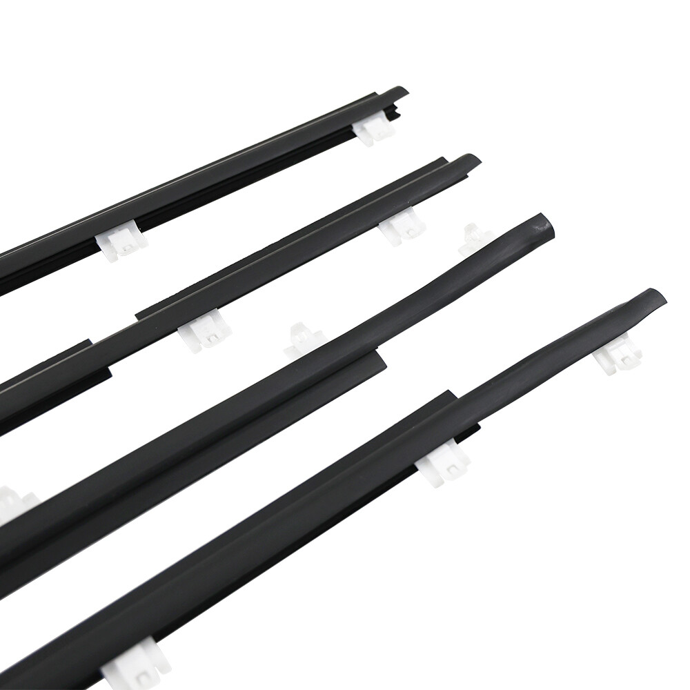 Set Door Belt Weatherstrip Outer For Toyota Land Cruiser FZJ80 FJ80 1990-1998