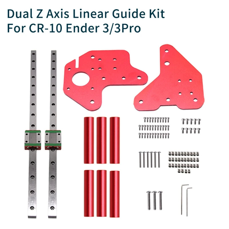 ender.rr 3D Printer Upgrade Dual Z-Axis Linear Rails Kit with Fix