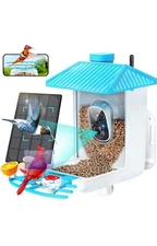 Osoeri Smart Bird Feeder with Camera, 1080P HD AI Identify Wild Bird Watching