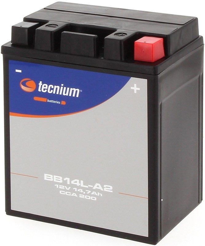 Batterie Tecnium BB14L-A2 pour remplacer votre batterie de moto usagée