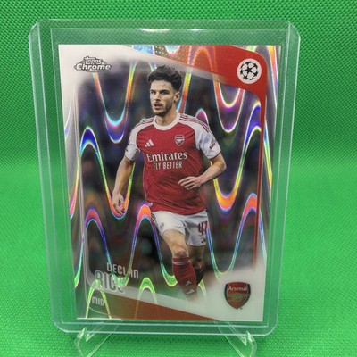2025-26 Topps Chrome UCC Declan Rice Raywave Arsenal #164