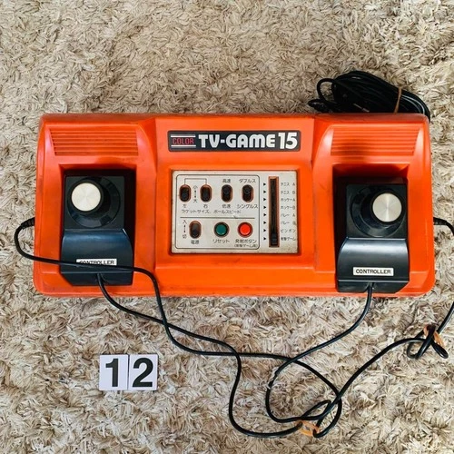JUNK Nintendo COLOR TV GAME 15 CTG-15V Console with Box From Japan
