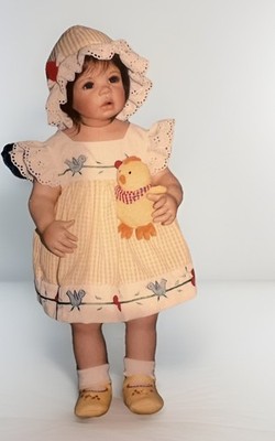 Masterpiece Gallery   Charlotte   Porcelain Doll 24  Limited Edition 337/600 Box