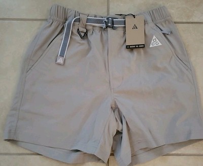 Nike ACG Hiking Shorts Men's S NWT $100 FN2430-009 Gray Loose Fit Above Knee