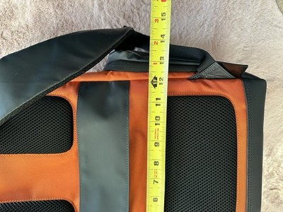 Delsey Paris Orange and Black Women\'s Backpack Amazon.com: DELSEY PARIS Securflap Backpack (15 main image 3