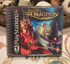 The Legend of Dragoon Sony PlayStation 1 PS1 Black Label RPG. USED