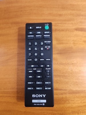 Original Sony RM-ASU100 Remote Control For CDP-CE500 Sony Compact Disc CD CLEAN