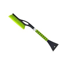 27" Snow Brush and Ice Scrapers for Car Windshield 1 Pack , Window Ice Green