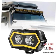 4 Inch LED Pod Lights with Dual-Color DRL for Offroad ATV UTV - 1 Pack