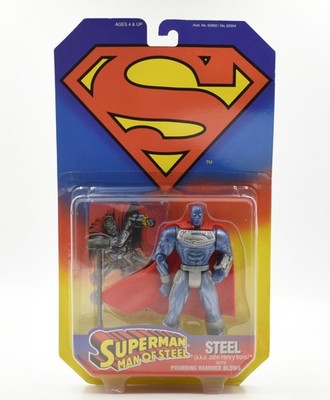 Kenner - Superman Man of Steel - Steel (John Henry Irons) Actionfigur