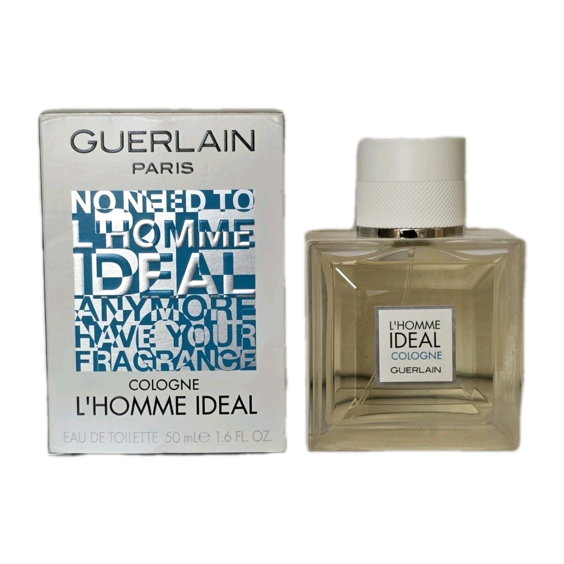 Guerlain L'Homme Ideal Cologne 50ml. Unsealed Imperfect Box