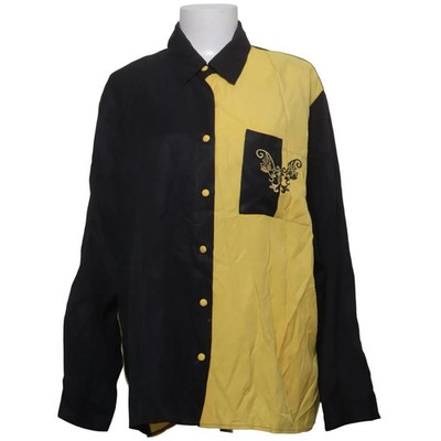 3 Suisses, Hemd, Größe: 50/52, Schwarz/Gelb, Polyester/Viskose, Damen #Iwu