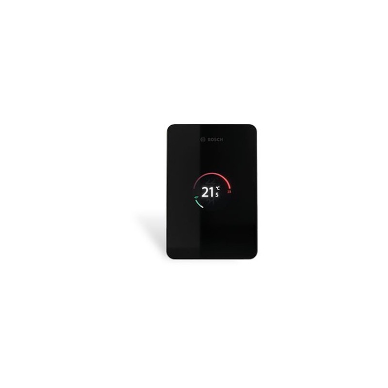 Régulation d'ambiance filaire EasyControl CT200 noir contre le gaspillage