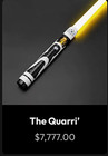 SWASABERS The Quarri Star Wars Lightsaber Replica Black White Gold — photo 1