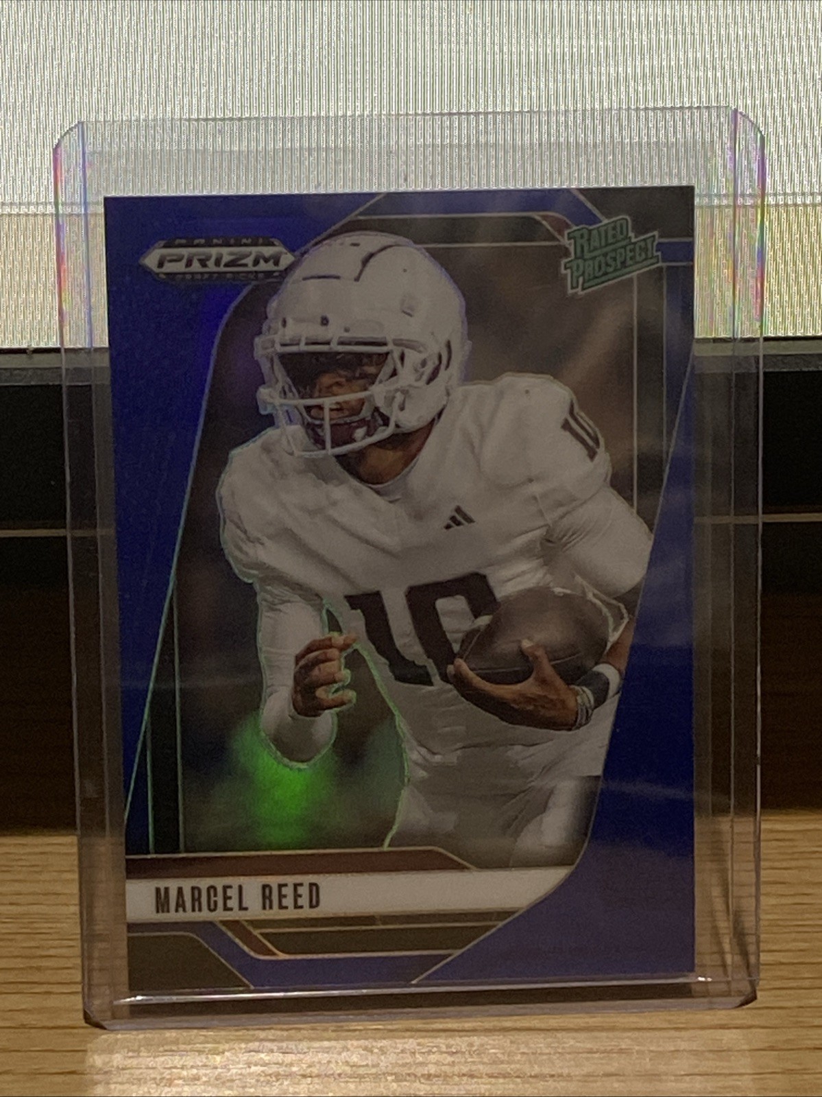2025 Panini Prizm Draft Picks Blue Prizm #/249 Marcel Reed #167