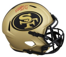 Patrick Willis Signed 49ers Full-Size Rave Alternate Speed Helmet Inscribed 