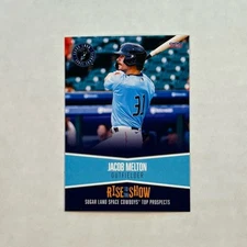 2025 Choice Rise to the Show Jacob Melton Base Sugar Land Space Cowboys MiLB