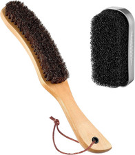 2 PCS Felt Hat Brushes Kit,Cowboy Hat Cleaner Including Horse Hair Brush and ...