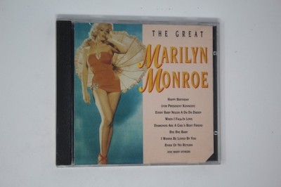 The Great Marilyn Monroe Music CD Album