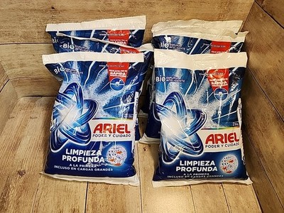 Detergente Ariel 250gr X 6 Bags Total 1.5 Kg Original Free Shipping
