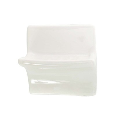 PPG 51729 for PlumbMaster Ceramic Flanged Style Grout-In Soap Dish, White