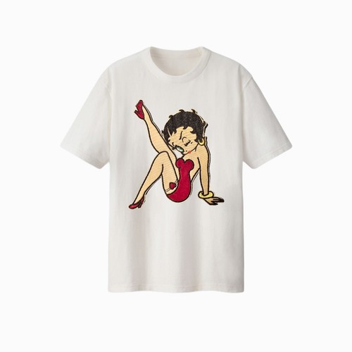 large Betty Boop Embroidered Patch Beautifully Designed Collection applique - Picture 2 of 4