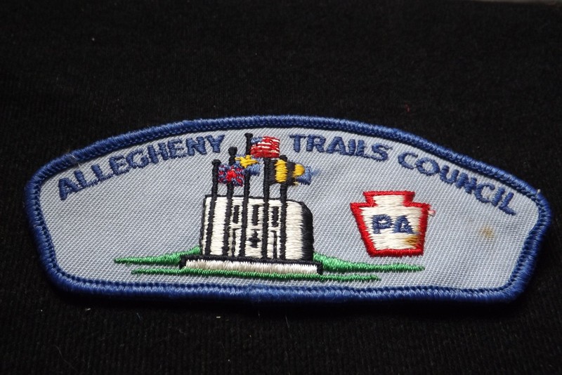 BSA Allegheny Trails Council PA Shoulder Patch Boy Scouts now Laurel Highlands