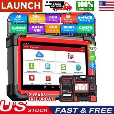 2025 Newest LAUNCH X431 CRP919X BT PRO Bidirectional Car Diagnostic Scanner Tool