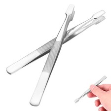 2PCS craft tweezers Stamp Tweezers for Stamps