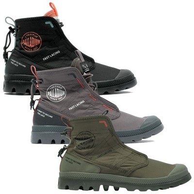 Palladium Pampa Travel Lite Ripstop Boots Hi Top Quick Lace Size Mens  Ladies UK