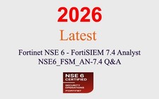 Fortinet FortiSIEM 7.4 Analyst NSE6 FSM AN-7.4 Q A GUARANTEED 1 month update 