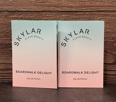Skylar Boardwalk Delight EDP Perfume Sample Spray 0.05oz/1.5ml Bundle Lot Of 2