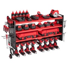 VEVOR Power Tool Organizer Wall Mount 4-Layer...
