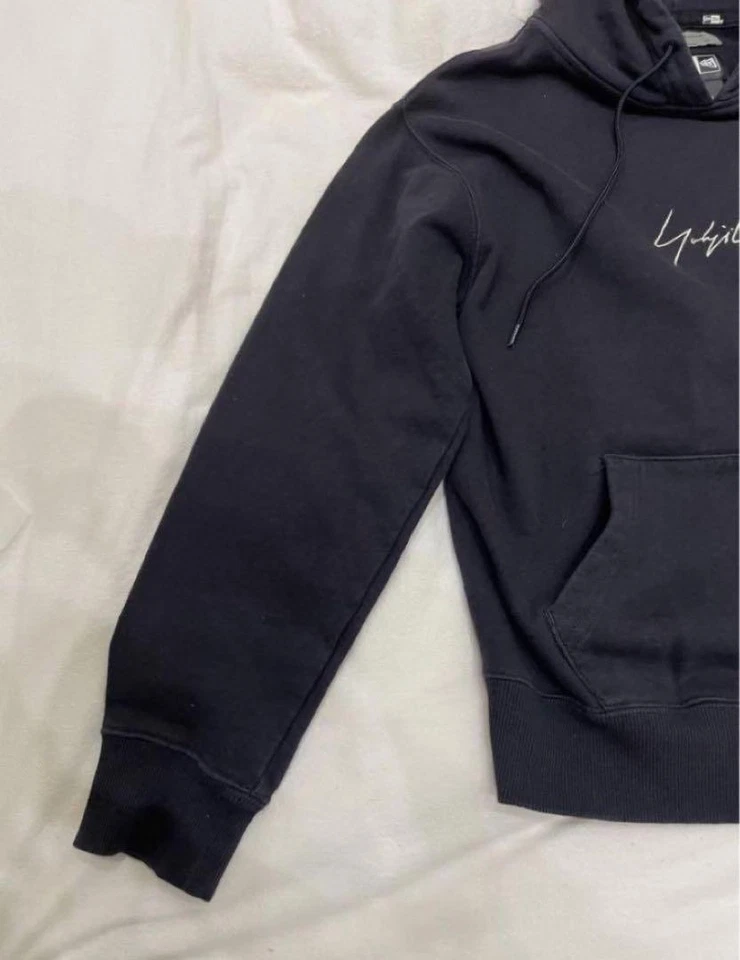 USED FINAL PRICE [VERY HARD TO FIND] YOHJI YAMAMOTO NEW ERA HOODIE SIZE GOOD - Image 2 of 4