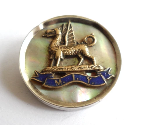 Rare WW1  antique sweetheart brooch, Montgomeryshire Imperial Yeomanry. A/F.