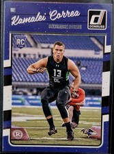 2016 Panini Donruss Kamalei Correa RC #323 Boise St. Baltimore Defensive End