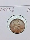 1912 PDS Lincoln Wheat Cent Penny  Better Date Coins  bb2 25C835