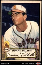 1952 Topps #82 Duane Pillette Browns 3 - VG