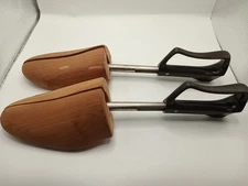 Vintage Florsheim Adjustable Men's Cedar Shoe Tree Pair By Rochester Shoe Tree