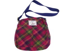 Ness - My Beloved Ness Shoulder Bag - Pink Green Tartan Check - Unique Scottish 