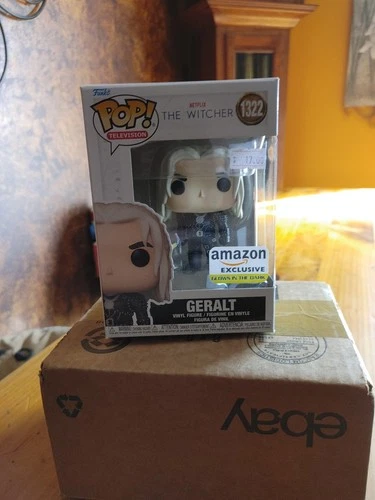 Funko Pop! The Witcher: Geralt #1322 Glow in The Dark - Amazon Exclusive GITD