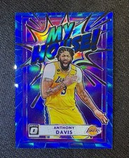 Anthony Davis 2020-21 Donruss Optic My House! Blue #16/85 SSP