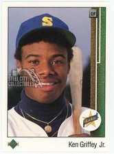 Ken Griffey Jr 1989 Upper Deck Baseball Rookie Card #1