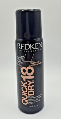 Redken Quick Dry 18 Instant Finishing Spray, 2oz